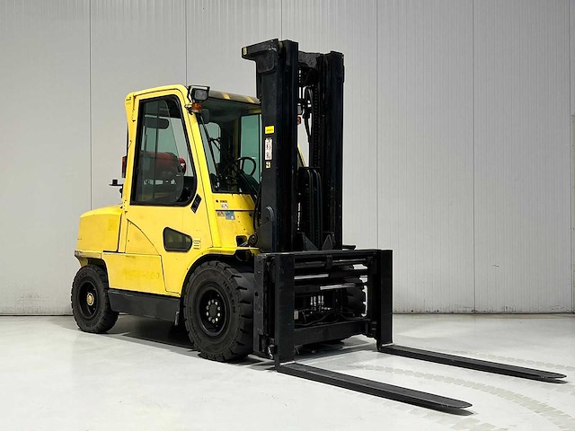 Hyster - h5.00xm - 5m triplex, free-lift, side-shift - vorkheftruck - afbeelding 1 van  6