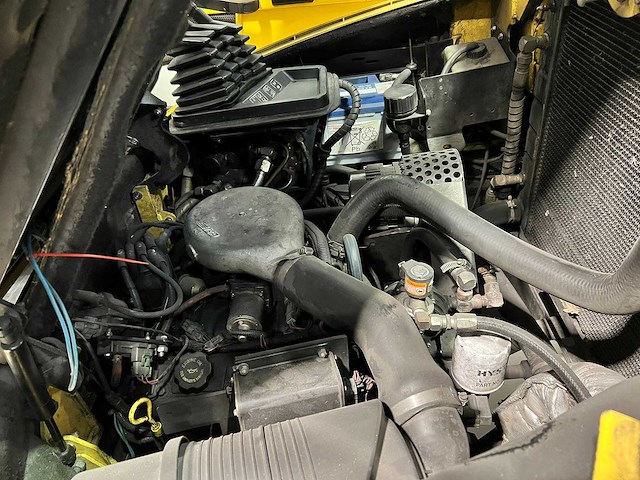Hyster - h5.00xm - 5m triplex, free-lift, side-shift - vorkheftruck - afbeelding 4 van  6