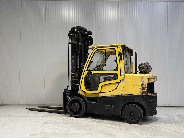 Hyster - s7.0ft - 6.2m triplex, free-lift, side-shift - vorkheftruck - afbeelding 2 van  6