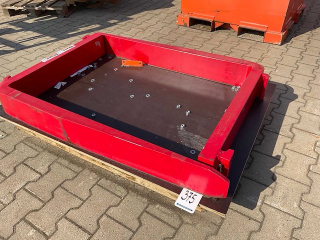 Hyster 5 ton heftruck lepel (fem/iso) (2x) - afbeelding 1 van  4