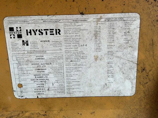 Hyster a1.50xl vorkheftruck - afbeelding 16 van  23