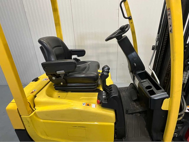 Hyster a1.5xnt vorkheftruck triplex - freelift - sideshift - acculader - 5181 uur - afbeelding 3 van  19