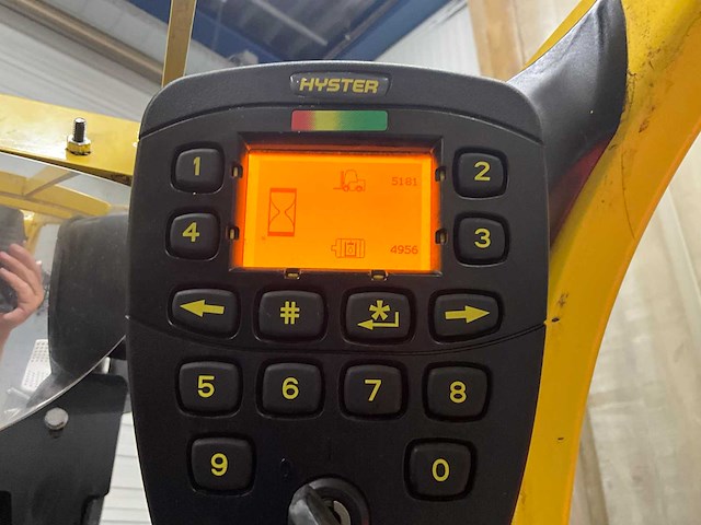 Hyster a1.5xnt vorkheftruck triplex - freelift - sideshift - acculader - 5181 uur - afbeelding 6 van  19
