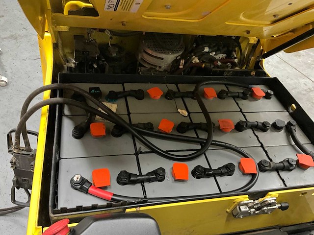 Hyster a1.5xnt vorkheftruck triplex - freelift - sideshift - acculader - 5181 uur - afbeelding 9 van  19