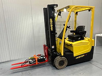 Hyster a1.5xnt vorkheftruck triplex - freelift - sideshift - acculader - 5181 uur - afbeelding 1 van  19