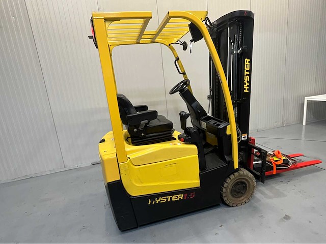 Hyster a1.5xnt vorkheftruck triplex - freelift - sideshift - acculader - 5181 uur - afbeelding 15 van  19