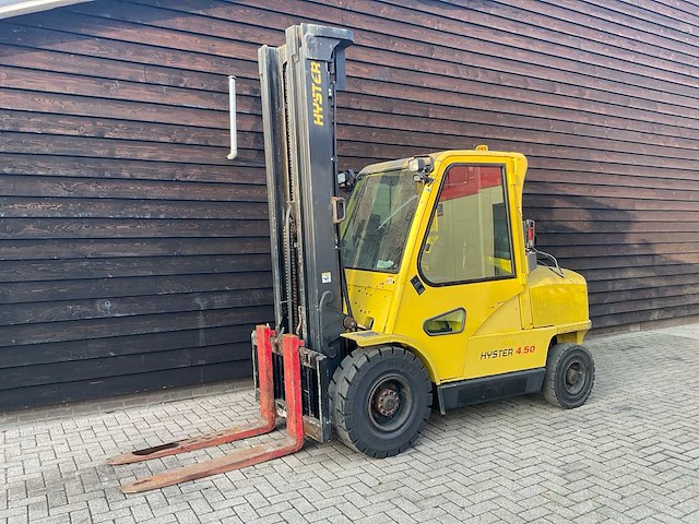 Hyster h 4,5 xm vorkheftruck - afbeelding 1 van  15