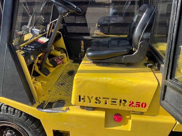 Hyster h2.50 xl vorkheftruck - afbeelding 10 van  12