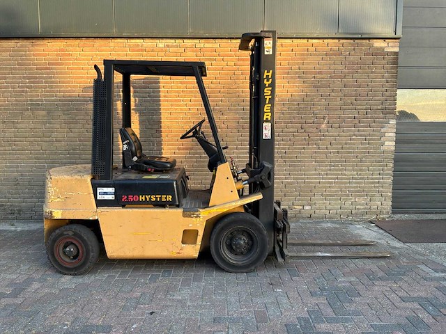 Hyster h2.50xm vorkheftruck diesel 2500kg - afbeelding 4 van  18