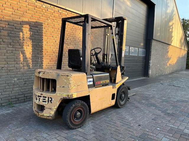 Hyster h2.50xm vorkheftruck diesel 2500kg - afbeelding 6 van  18