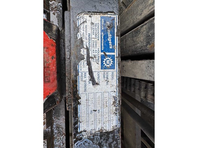 Hyster h.400xl/6 vorkheftruck - afbeelding 6 van  14