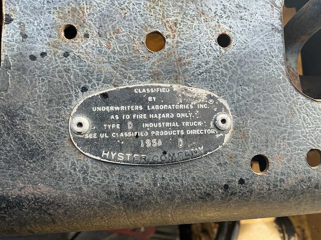 Hyster h50h vierwiel vorkheftruck - afbeelding 18 van  29