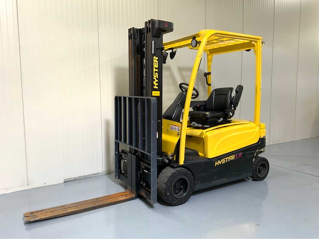 Hyster j1.8xn - vorkheftruck triplex - freelift - sideshift - 4.9m - 2018 - afbeelding 1 van  21