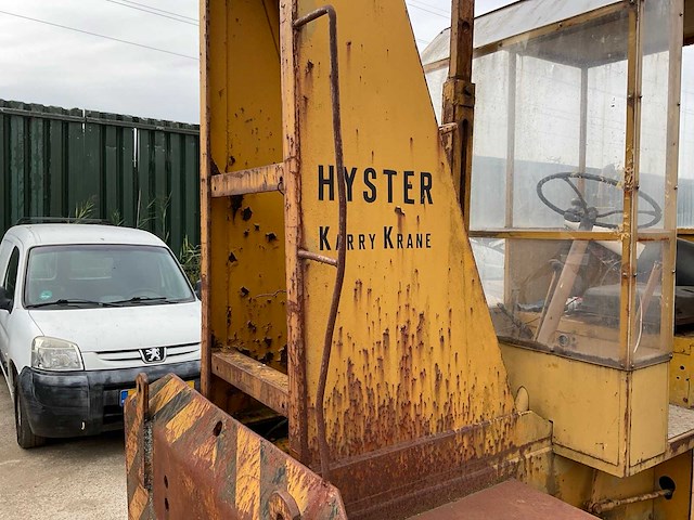 Hyster karry krane mobiele kraan - afbeelding 19 van  20