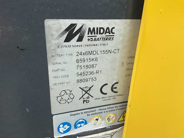 Hyster r2.ohd reach truck - afbeelding 25 van  36