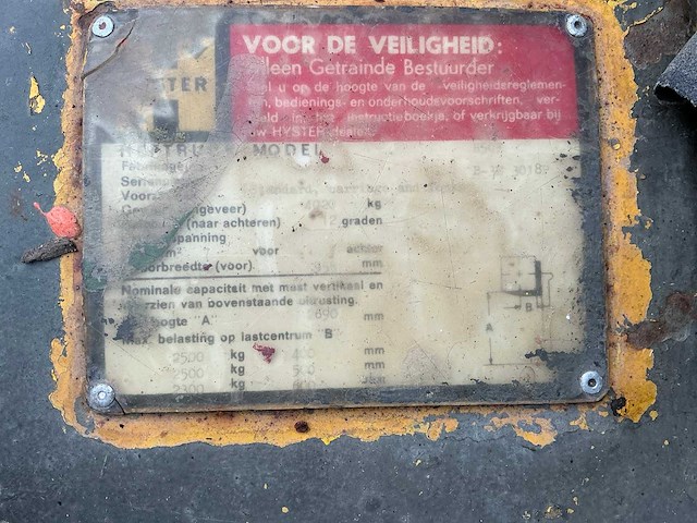 Hyster vorkheftruck - afbeelding 17 van  17