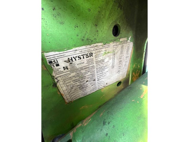 Hyster xl2.5 - vorkheftruck - met kenteken - sideshift - 4,3m - afbeelding 17 van  17