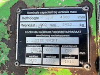 Hyster xl2.5 - vorkheftruck - met kenteken - sideshift - 4,3m - afbeelding 11 van  13