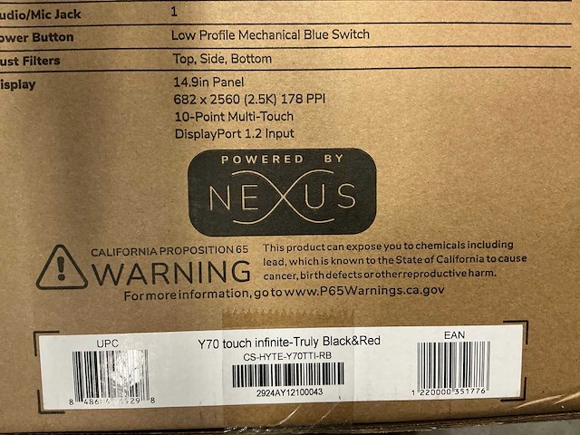 Hyte y70 touch infinite - afbeelding 2 van  2