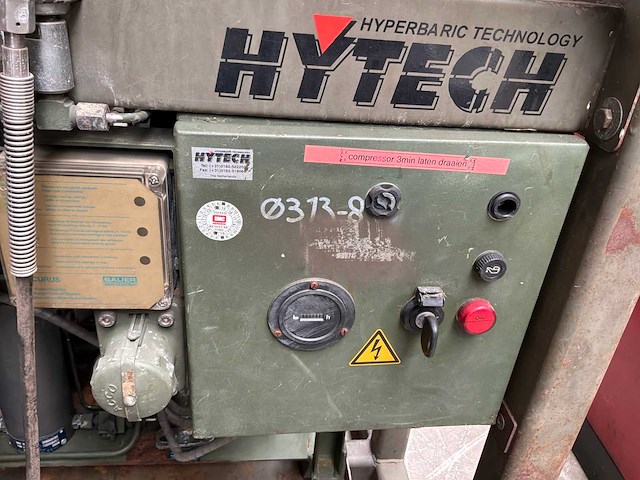 Hytech hogedruk compressor - afbeelding 8 van  9