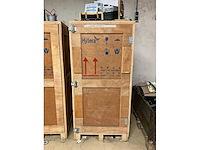 Hytera houten transportkist (2x) - afbeelding 3 van  4