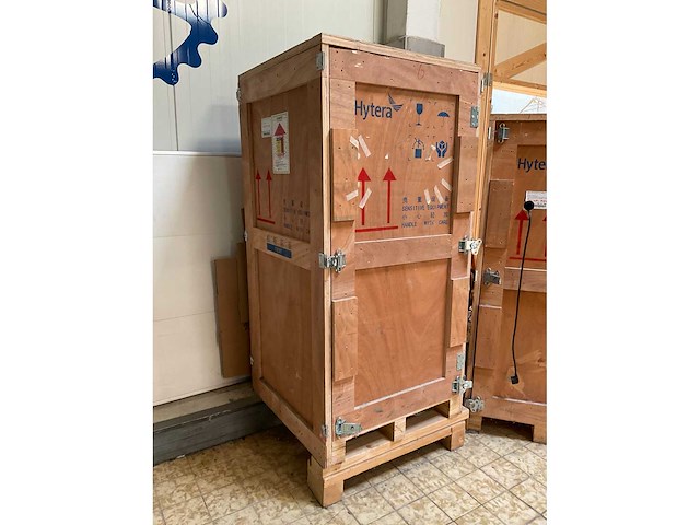 Hytera houten transportkist (2x) - afbeelding 5 van  5