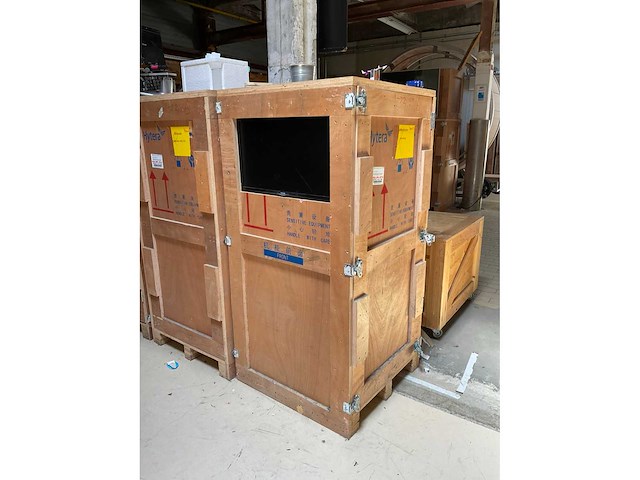 Hytera houten transportkist (3x) - afbeelding 3 van  4