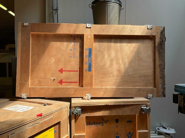 Hytera houten transportkist (5x) - afbeelding 6 van  10