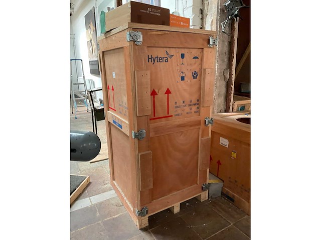 Hytera houten transportkist - afbeelding 2 van  3
