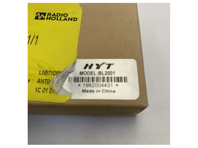 Hytera li-ion 2000 mah batterij - bl2001 - afbeelding 4 van  4
