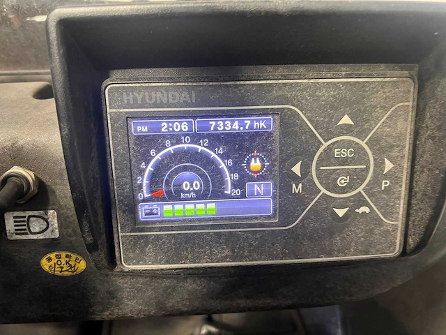Hyundai - 2016 - 50b-9 - 4m duplex, vorkversteller, side-shift - vorkheftruck - afbeelding 2 van  5