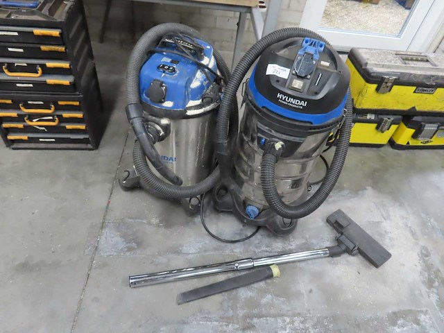 Hyundai - bouwstofzuiger (2x) - afbeelding 1 van  1