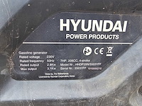 Hyundai - generator 7 hp - 208cc - benzinemotor 4-takt - afbeelding 3 van  6