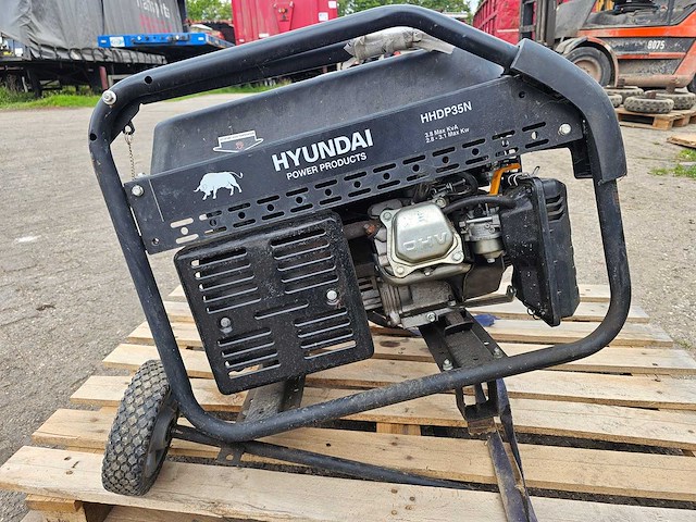 Hyundai - generator 7 hp - 208cc - benzinemotor 4-takt - afbeelding 5 van  6