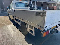 Hyundai - h 200 - 2.5 tci lwb - open bakwagen v.v. aluminium laadbak + kraan hiab 0,8t - afbeelding 2 van  21