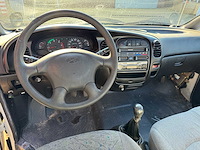 Hyundai - h 200 - 2.5 tci lwb - open bakwagen v.v. aluminium laadbak + kraan hiab 0,8t - afbeelding 5 van  21