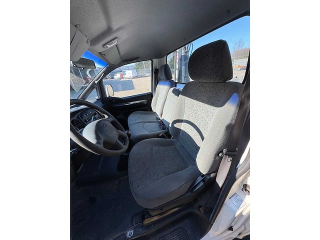 Hyundai - h 200 - 2.5 tci lwb - open bakwagen v.v. aluminium laadbak + kraan hiab 0,8t - afbeelding 6 van  21
