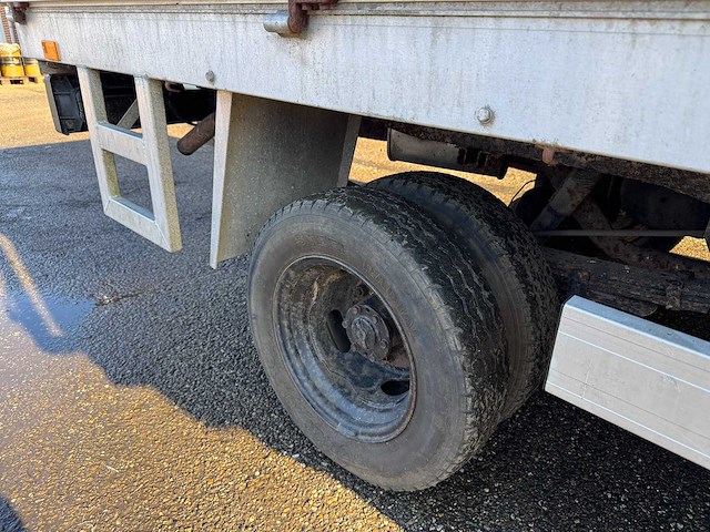 Hyundai - h 200 - 2.5 tci lwb - open bakwagen v.v. aluminium laadbak + kraan hiab 0,8t - afbeelding 9 van  21