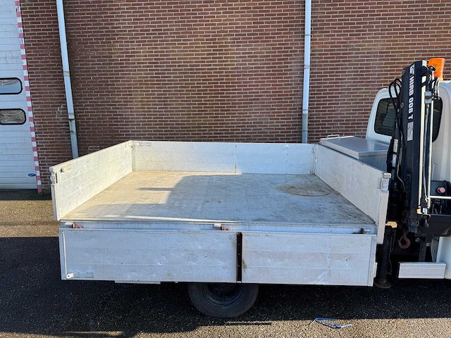 Hyundai - h 200 - 2.5 tci lwb - open bakwagen v.v. aluminium laadbak + kraan hiab 0,8t - afbeelding 15 van  21