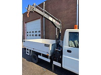 Hyundai - h 200 - 2.5 tci lwb - open bakwagen v.v. aluminium laadbak + kraan hiab 0,8t - afbeelding 18 van  21