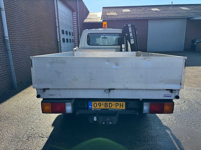 Hyundai - h 200 - 2.5 tci lwb - open bakwagen v.v. aluminium laadbak + kraan hiab 0,8t - afbeelding 21 van  21