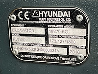 Hyundai - hw180 - bandenkraan met kinshoffer houtklem - afbeelding 22 van  29