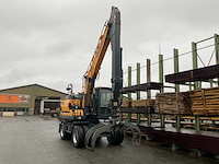 Hyundai - hw180 - bandenkraan met kinshoffer houtklem - afbeelding 12 van  29