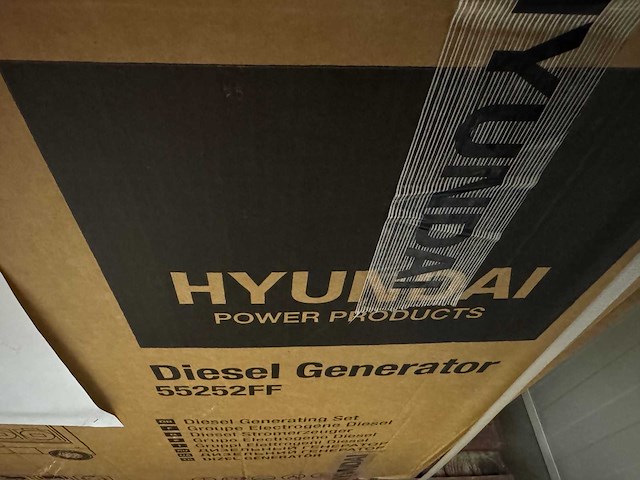 Hyundai - xa1025 (55252ff) nieuw - power generator - 2021 - afbeelding 4 van  4