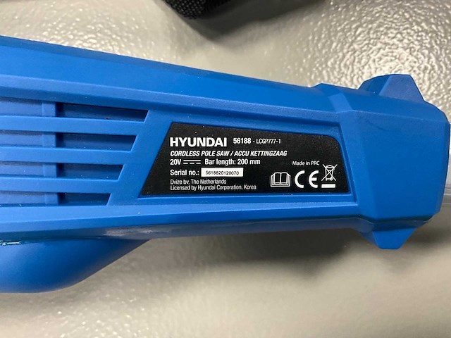 Hyundai 2-in-1 kettingzaag en heggenschaar - afbeelding 4 van  6