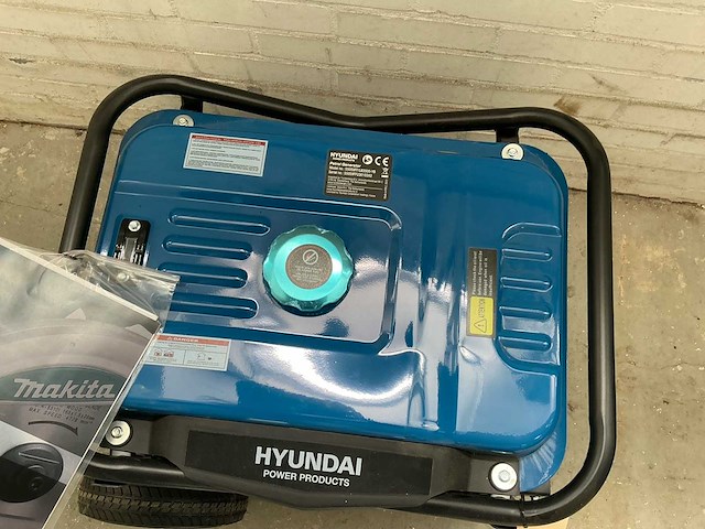 Hyundai 55059ff/lb3500-yb7hp stroomgenerator - afbeelding 5 van  9