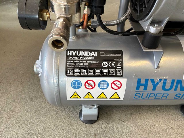 Hyundai 55758 olievrije compressor - afbeelding 2 van  3