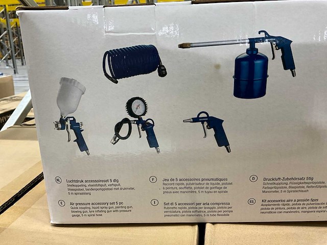 Hyundai 55901 5-delige luchtdruk accessoireset (37x) - afbeelding 2 van  2