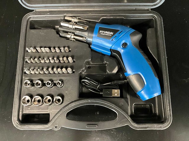 Hyundai 56102/56104 oplaadbare schroevendraaier (3x) - afbeelding 3 van  8