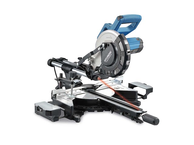 Hyundai 56255 afkort- / verstekzaag 1700w (3x) - afbeelding 1 van  10